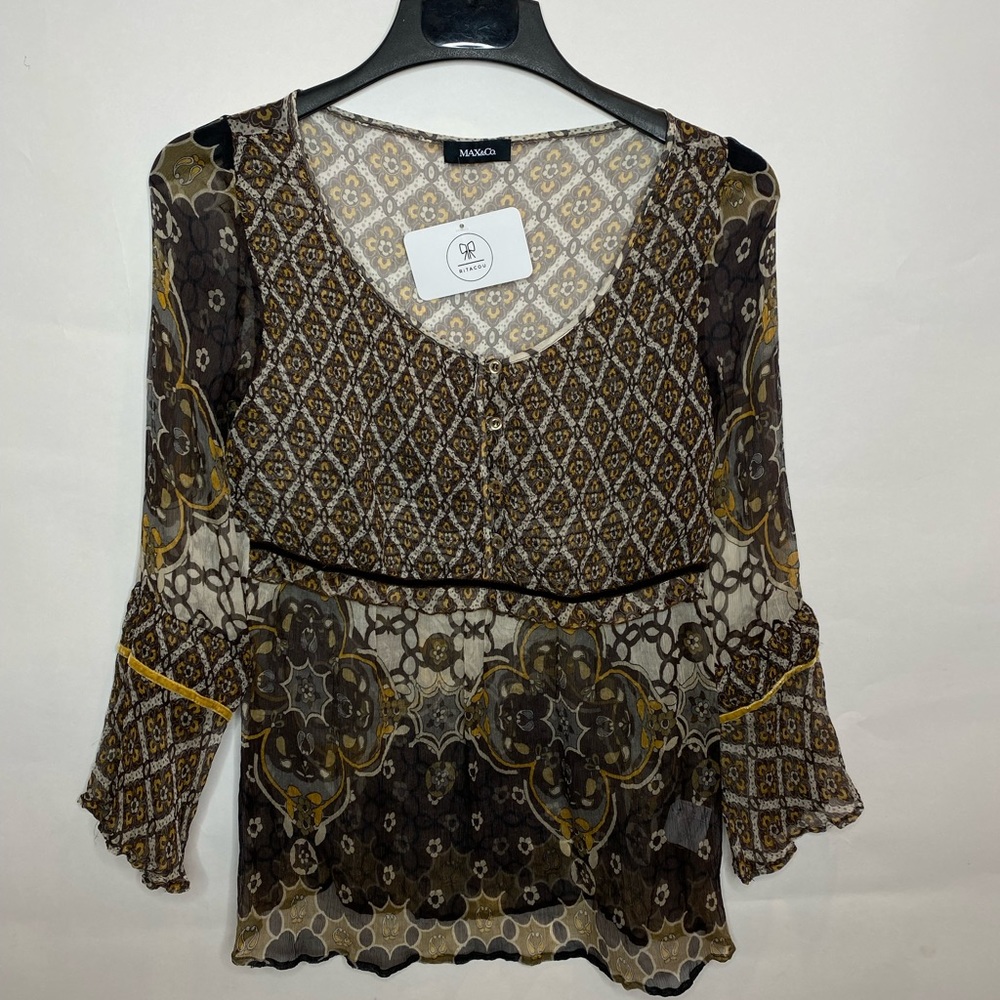 Max&Co sheer blouse